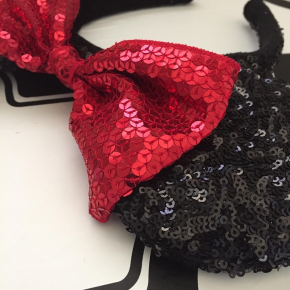 Minnie Mouse Ears Headband Sequins - Picture 4 of 4